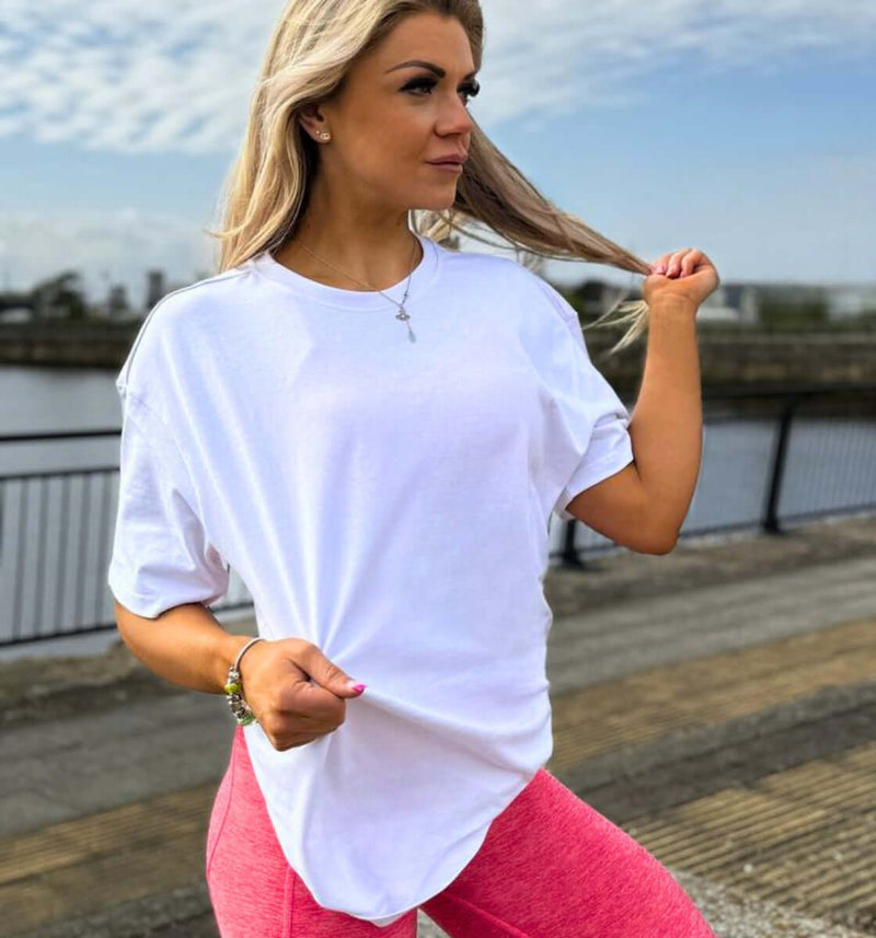 Ladies Oversized Luxe Tee